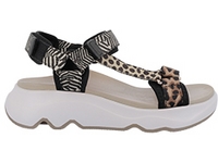 Green Comfort dame sandal