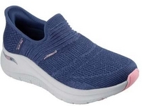 Skechers dame sko med arch fit og slip ins